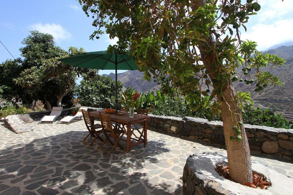 Casa Rural Los Aromos - Wunderschoenes Landhaus Mit Meerblick Hermigua Exterior foto