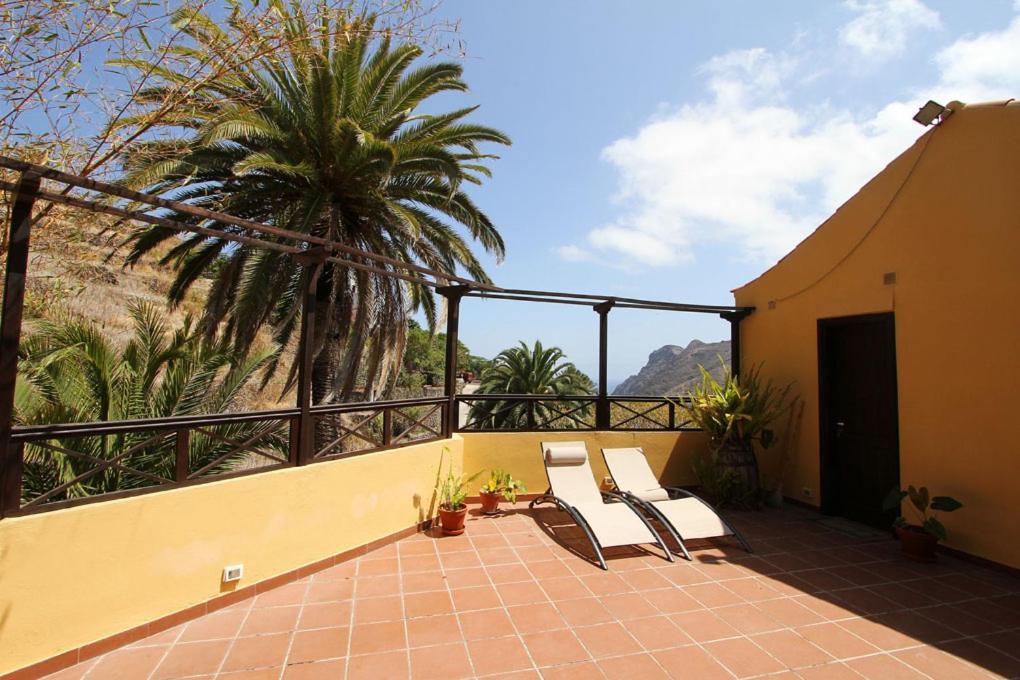 Casa Rural Los Aromos - Wunderschoenes Landhaus Mit Meerblick Hermigua Exterior foto