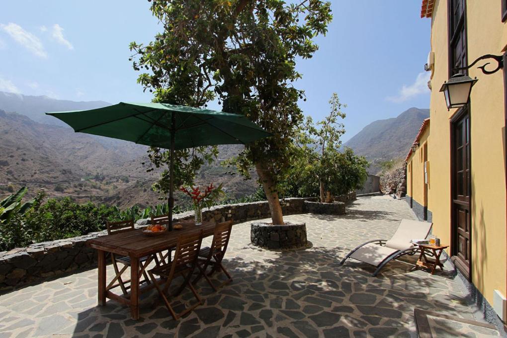 Casa Rural Los Aromos - Wunderschoenes Landhaus Mit Meerblick Hermigua Exterior foto