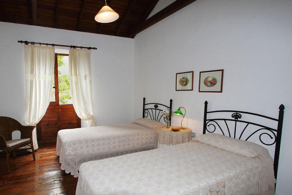 Casa Rural Los Aromos - Wunderschoenes Landhaus Mit Meerblick Hermigua Exterior foto